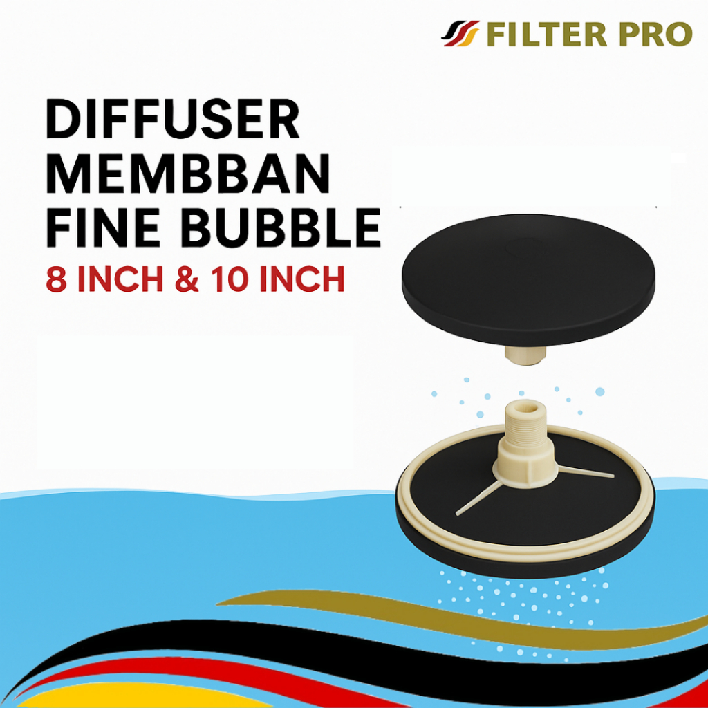 Jual Disc Diffuser Membran Fine Bubble 8 Inch & 10 Inch – Aerator ...