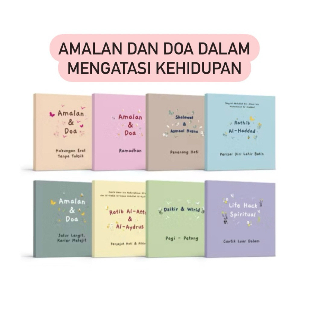Jual Buku Amalan & Doa - Rathib Al-Haddad, Ratib Al-Attas, Dzikir ...