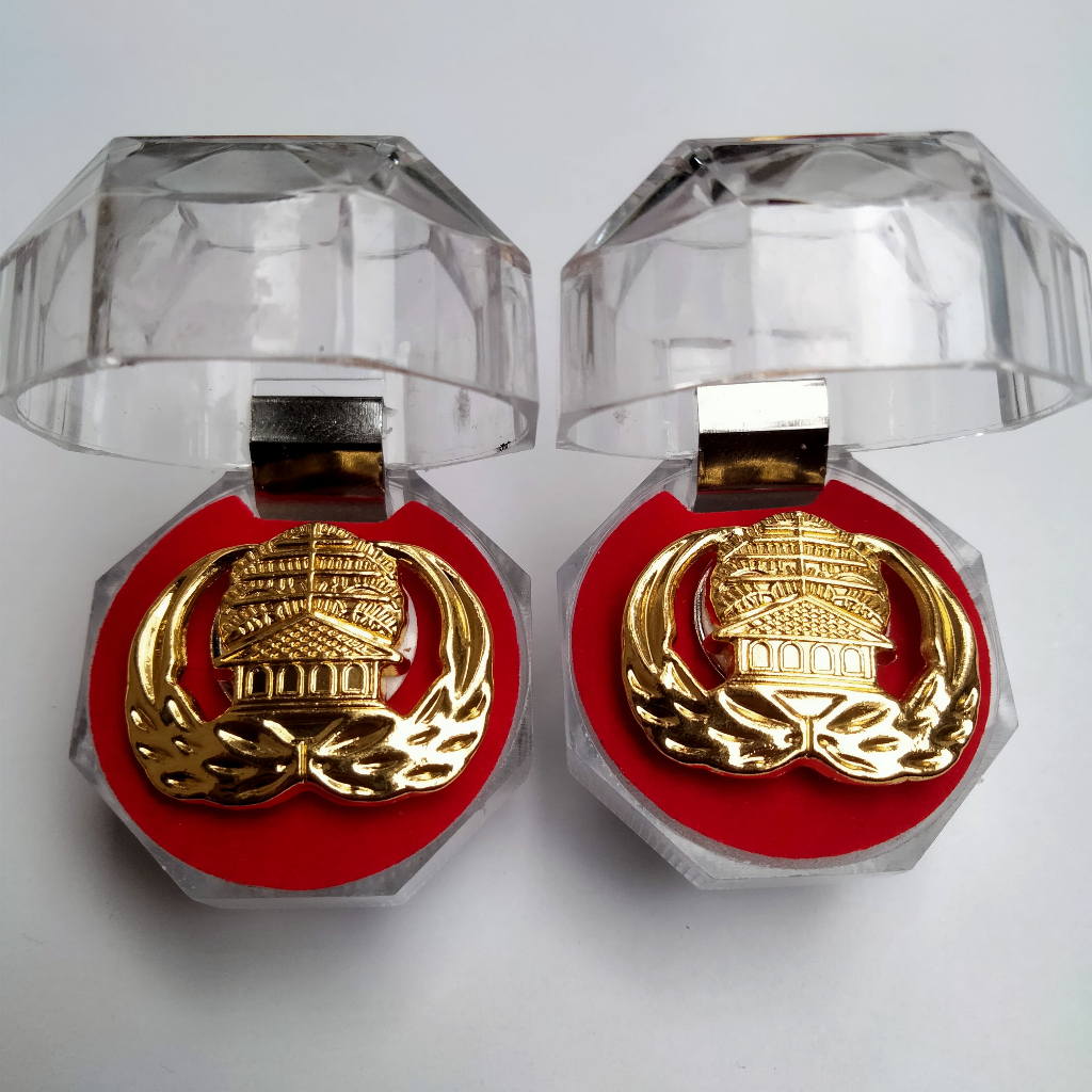 Jual pin korpri ASN/PNS berbahan Kuningan asli | Shopee Indonesia