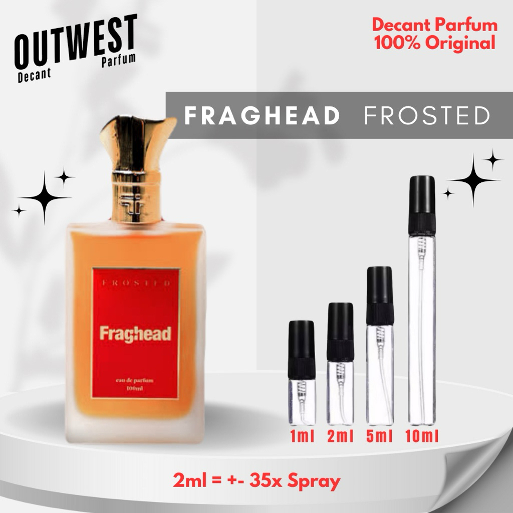 Jual Decant Parfum Fraghead Frosted EDP for Unisex | Shopee Indonesia
