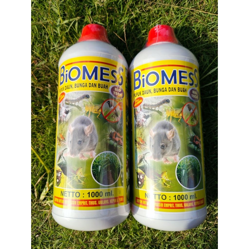 Jual PUPUK CAIR BIOMESS 1L | Pupuk Daun Dan Buah Untuk Tanaman Padi ...