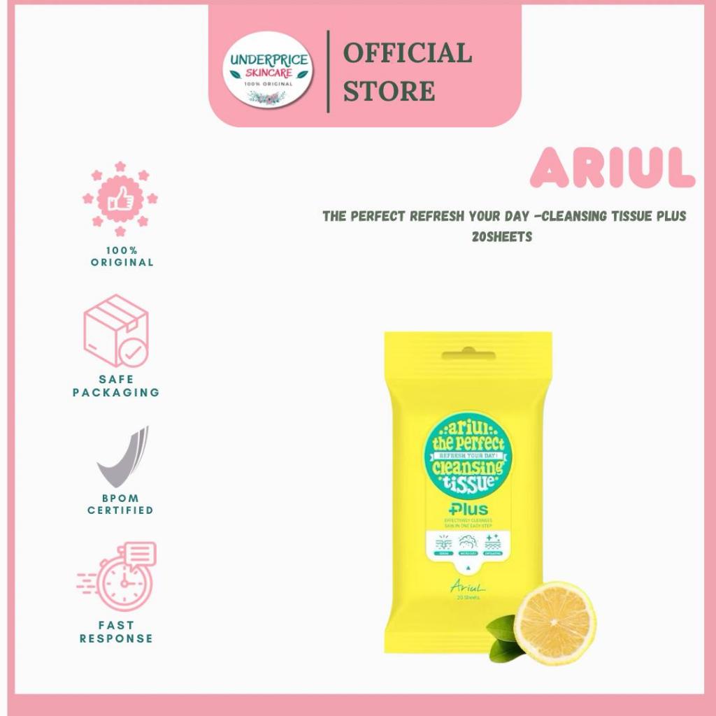 ARIUL The Perfect Refresh Your Day - Cleansing Tissue Plus - 20Sheets