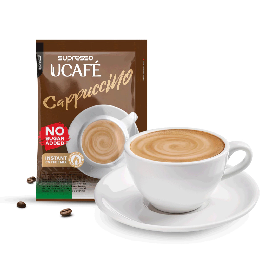 Jual Ucafe Kopi Cappuccino Tanpa Gula Tambahan / Capuccino Coffee no ...