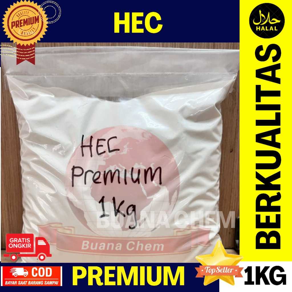 Jual HEC ( HYDROXYETHYL CELLULOSE) 1KG | Shopee Indonesia