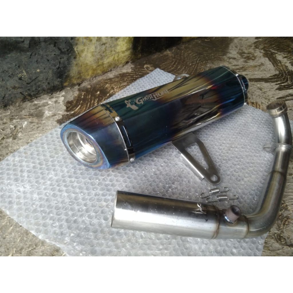 Jual KNALPOT STANDAR RACING MLA 1 sandblast matic XMAX 250 cc | Shopee ...