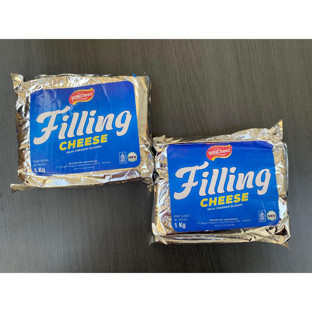 Jual Filling Cheese Wincheez Berat 1 Kg, Keju Filling Isian Roti Dan ...