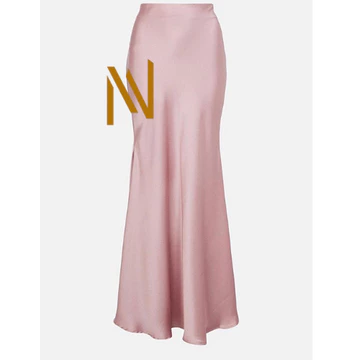 Rok Satin Silk Premium Rok A Line Rok Satin Maxi Skirt Duyung Size S XXXL