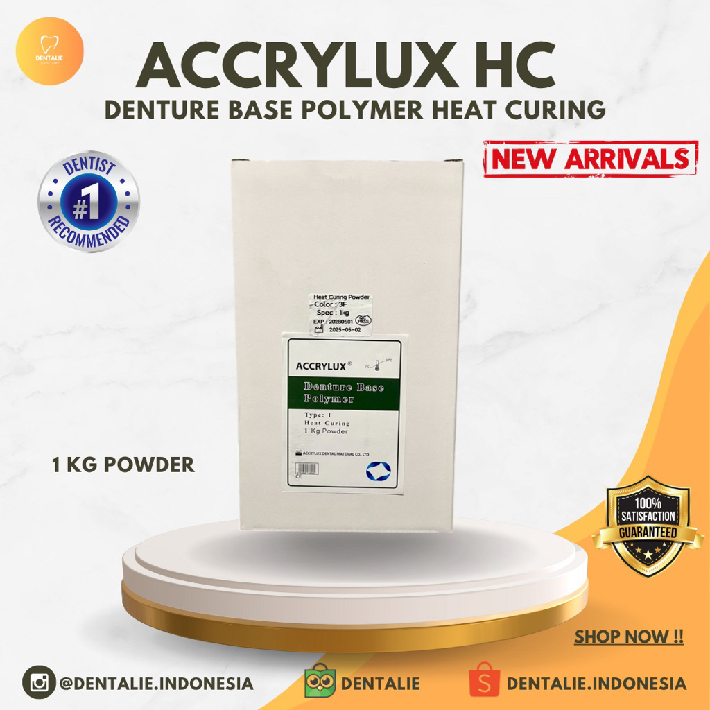 Jual ACRYLUX HEAT CURE (HC) 1 KG - | Shopee Indonesia
