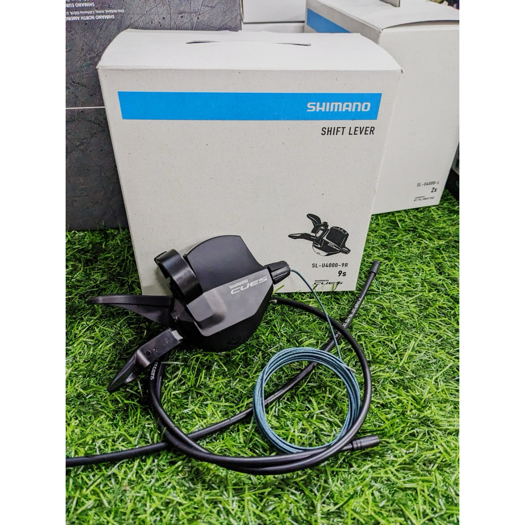 Commande Vélo Droite Shimano Sora Manette Shimano Sora R3009 Rapidfire Plus - 9 Vitesses Droite 2050mm Levier Vitesse Noir 9 Vitesses