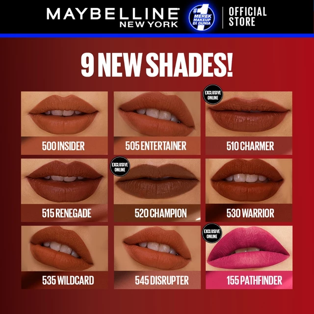 Maybelline Swatch 3