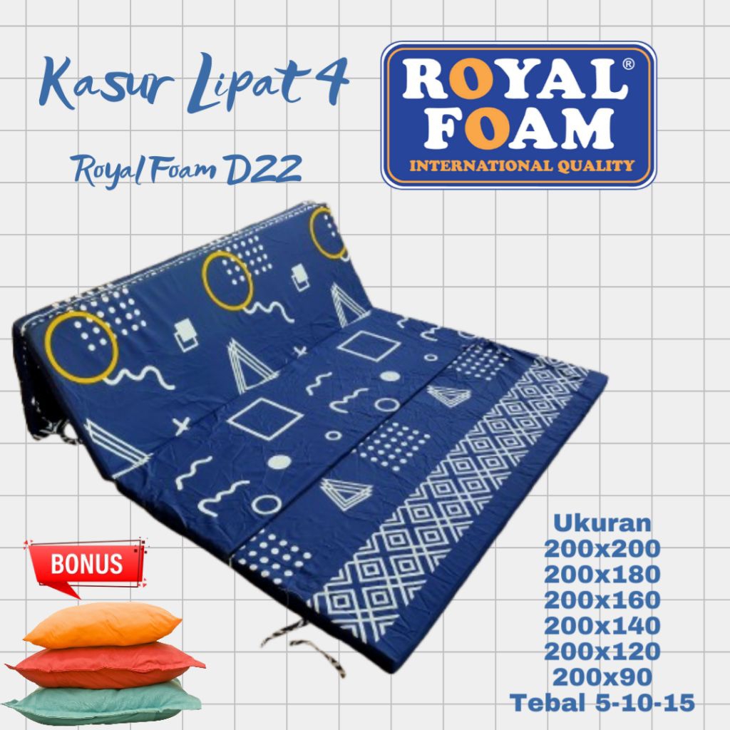 Jual Kasur Lipat Royal Foam D22 Royal Foam Kasur Awet Kasur Murah