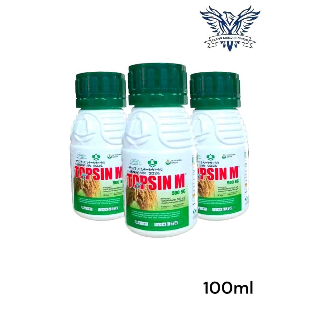 Jual Topsin 500SC 100ml Fungisida Metil Tiofanant 500g/l Original ...