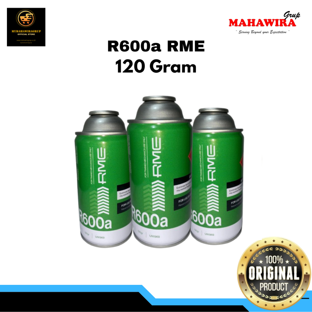 Jual REFRIGERANT R600a RME 120 GRAM | Shopee Indonesia