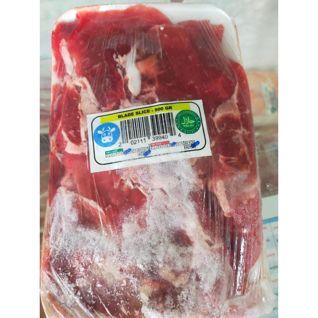 Jual DAGING BLADE SLICE / BEEF BLADE SLICE / DAGING SLICE TANPA LEMAK ...