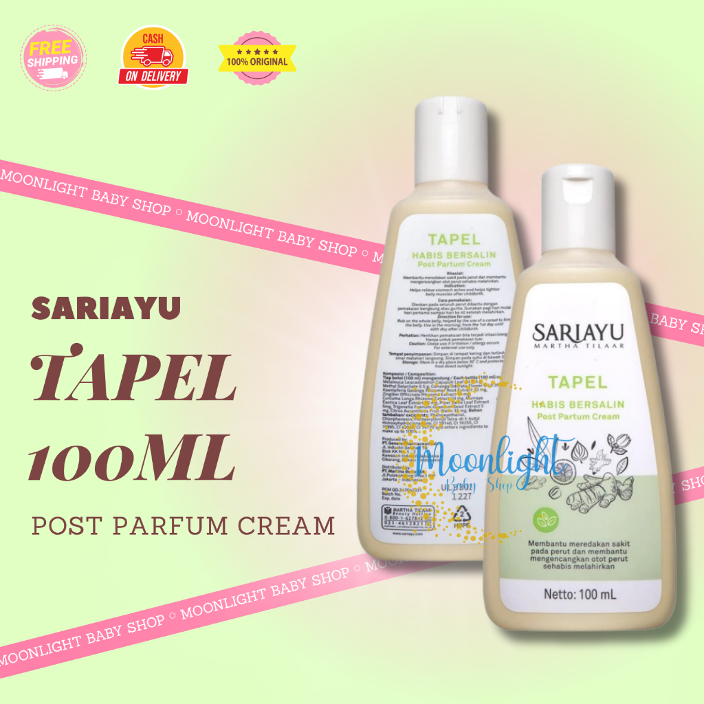 Jual Sariayu Cream Tapel Habis Bersalin100ml | Shopee Indonesia