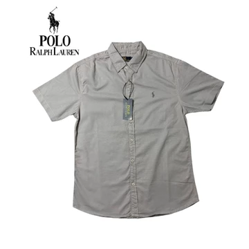 Polo Ralph Lauren Kemeja Lengan Pendek Casual Stylish