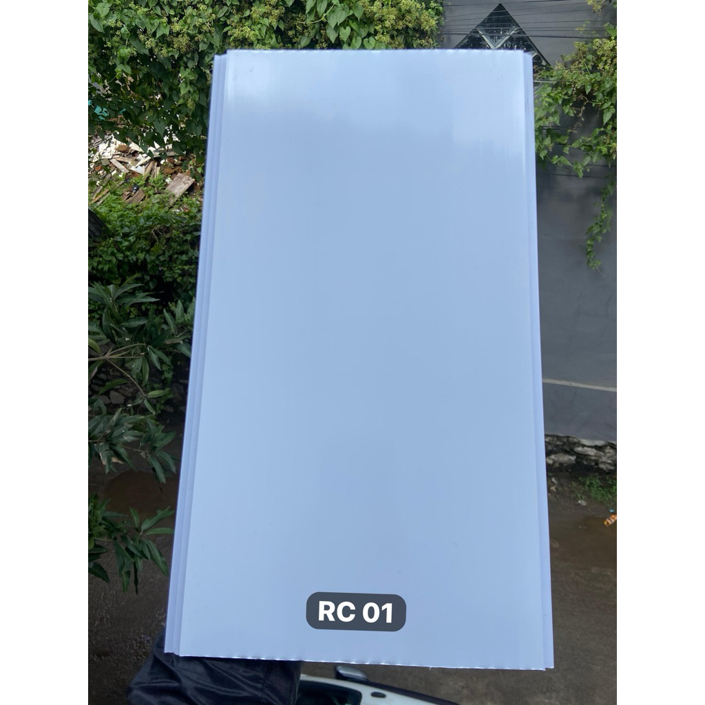 Jual HARGA PERDUS Plafon PVC Putih Polos Glossy 7mm isi 15 lembar (RC ...