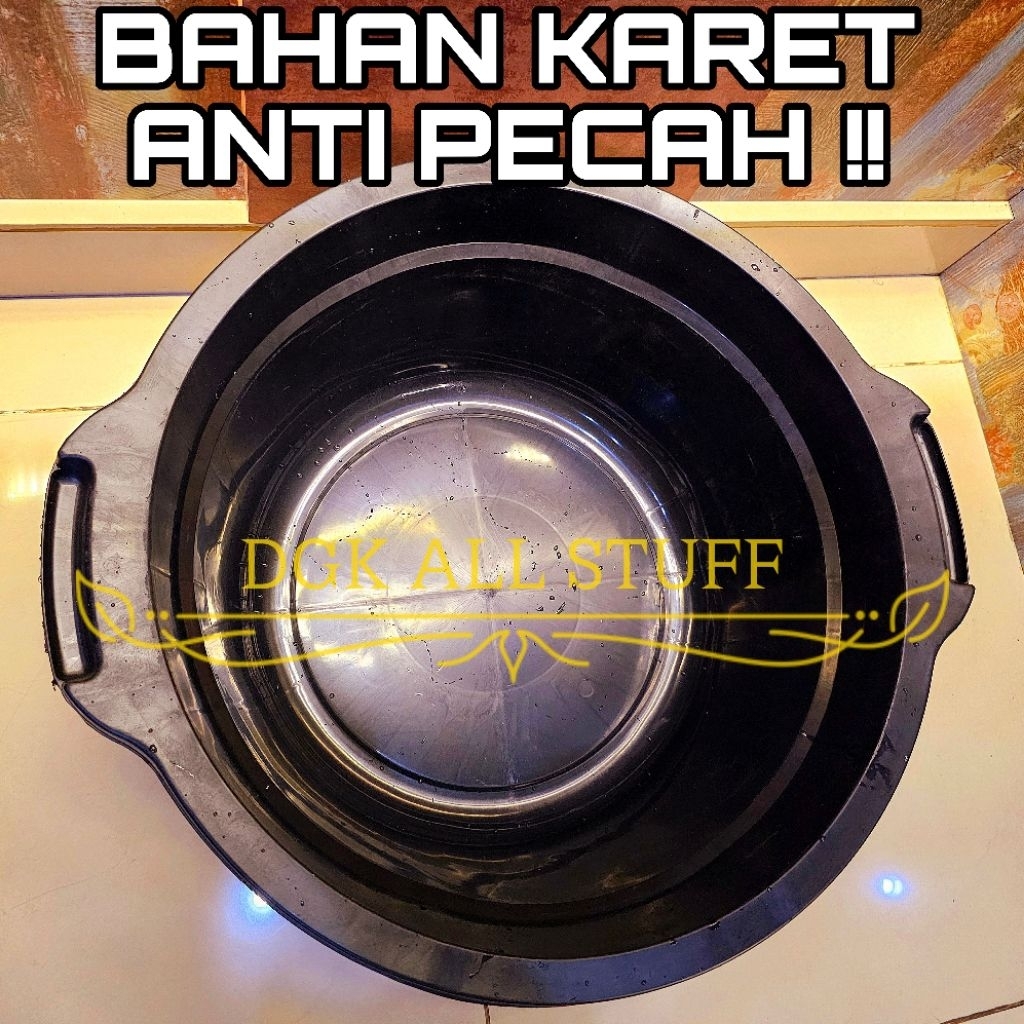 Jual Baskom Waskom Basin Bak Ember Wadah Bulat Adonan Nyuci Cuci Rendam ...