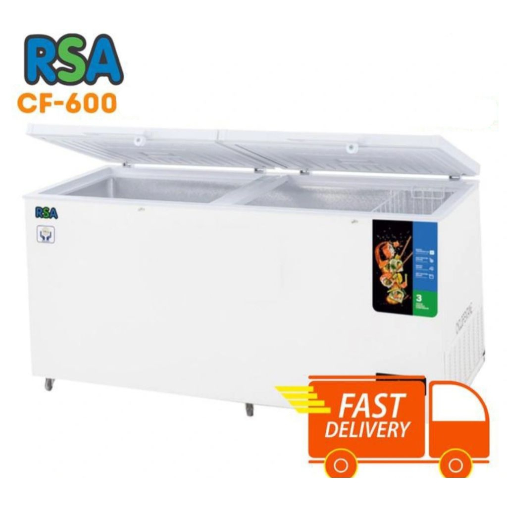 Jual BOX FREEZER RSA 500LITER CF-600H CHEST FREEZER RSA CF600 BOX ...