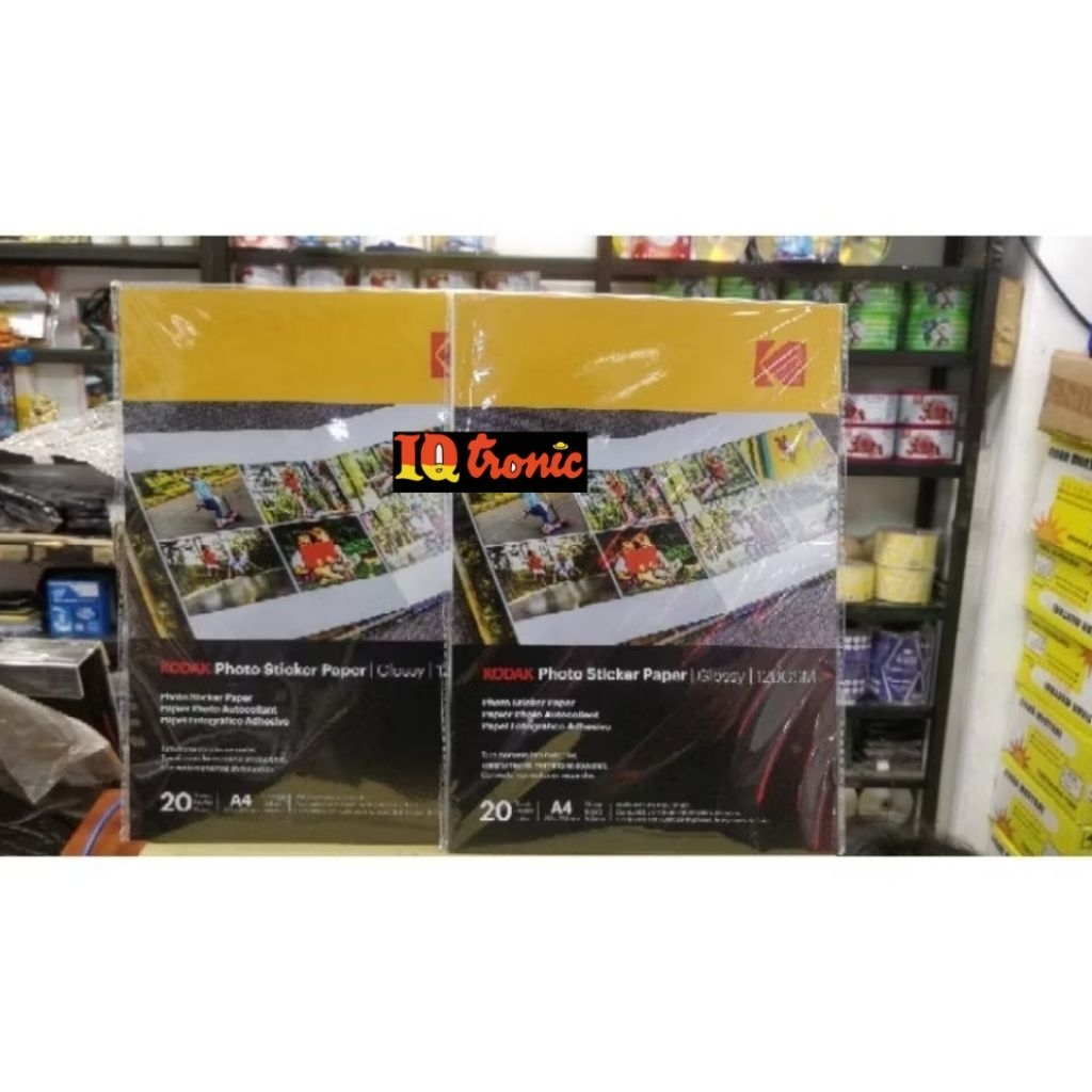 Jual Kodak Photo Sticker Paper Glossy 120GSM | Shopee Indonesia