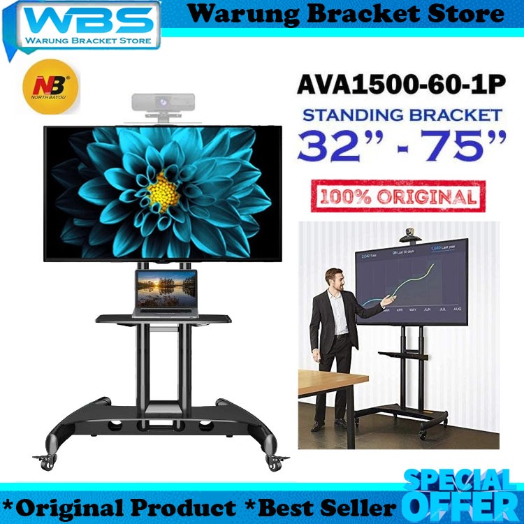 Jual Bracket Standing 80 75 70 65 60 55 50 43 32 inch, NB AVA 1500-60 ...