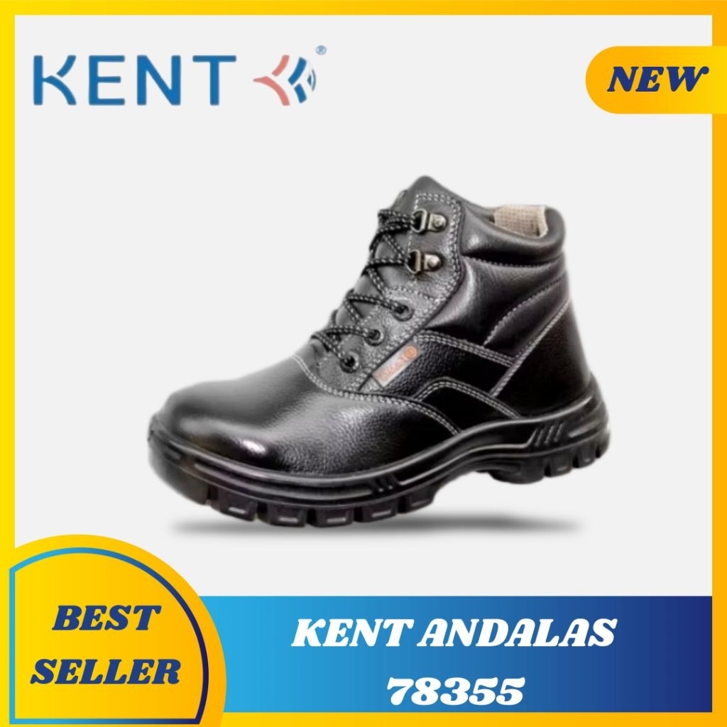 Jual SEPATU SAFETY KENT / SEPATU KENT SAFETY ANDALAS 78355 ORIGINAL ...