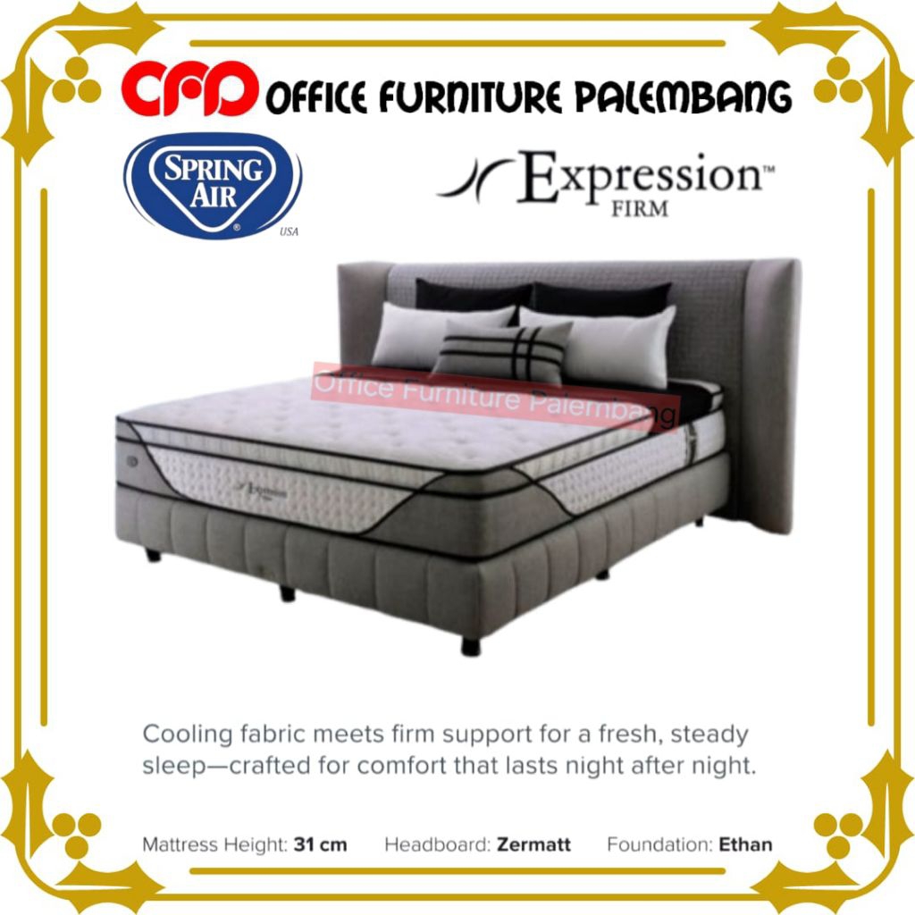 Jual spring bed spring air usa EXPRESSION FIRM matras kasur springbed ...