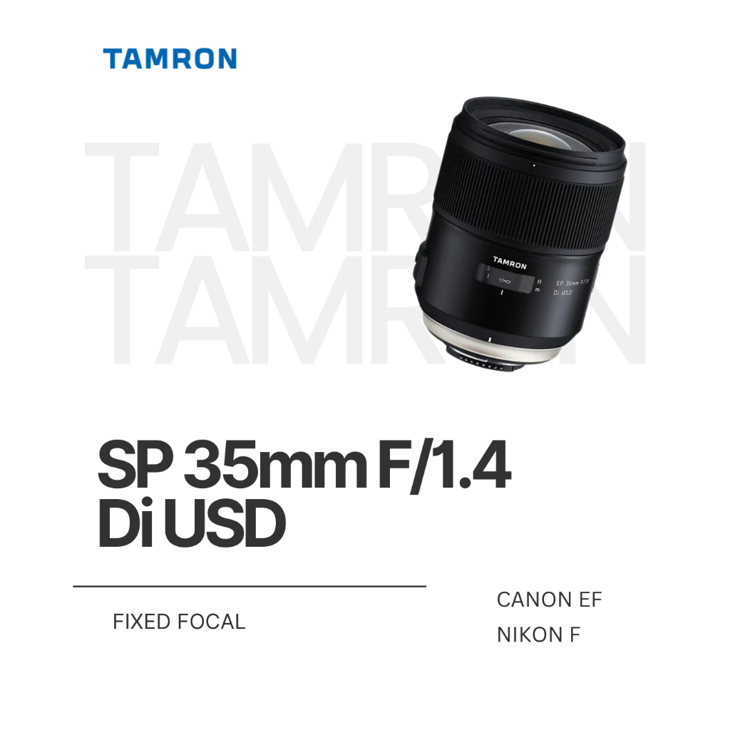 Jual Lensa Tamron SP 35mm Di VC USD for Nikon Canon Shopee