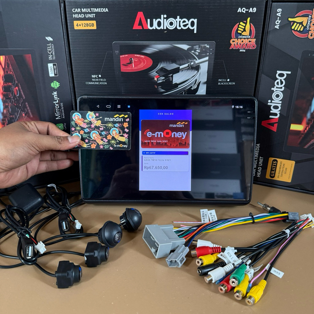 Jual HEAD UNIT ANDROID HONDA HRV + 360 KAMERA ANDROID 10” AUDIOTEQ 4/ ...