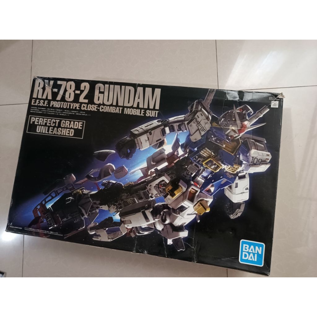 Jual PG Perfect Grade RX-78-2 Gundam Unleashed Original Bandai | Shopee ...