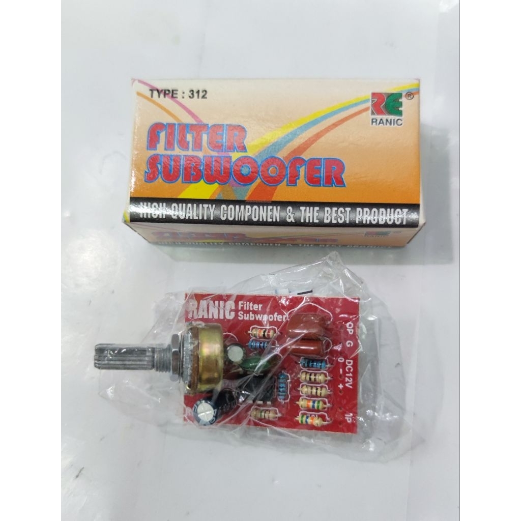 Jual RANIC KIT FILTER SUBWOOFER 1POTENSIO TYPE(312) | Shopee Indonesia