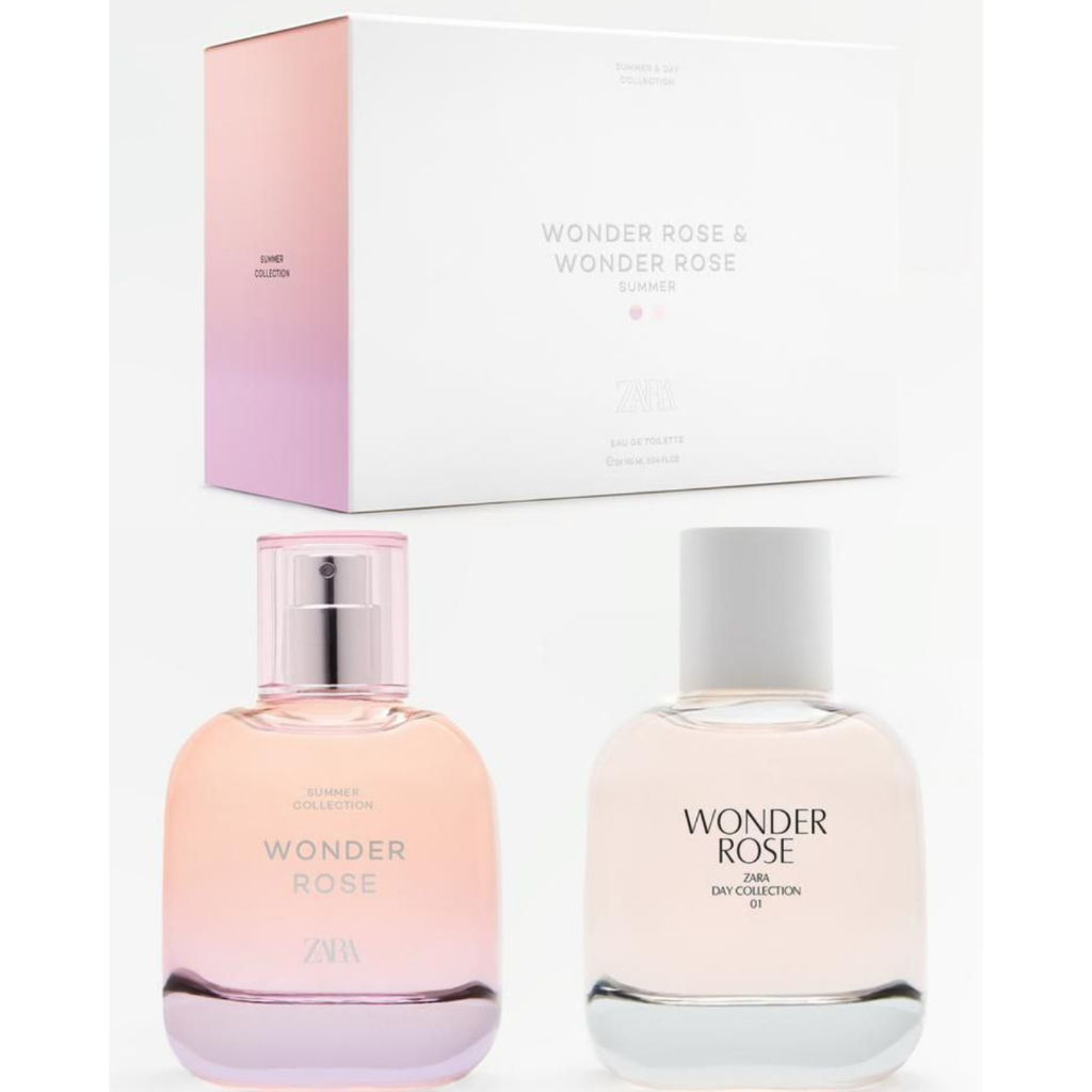 ZARA WOMEN EDP EDT BUNDLE (WITH BOX) Bright Lotus, Breezy Rose, Red  Vanilla, Vibrant Caramel, Tender Magnolia, Gardenia, Orchid, Wonder Rose, 