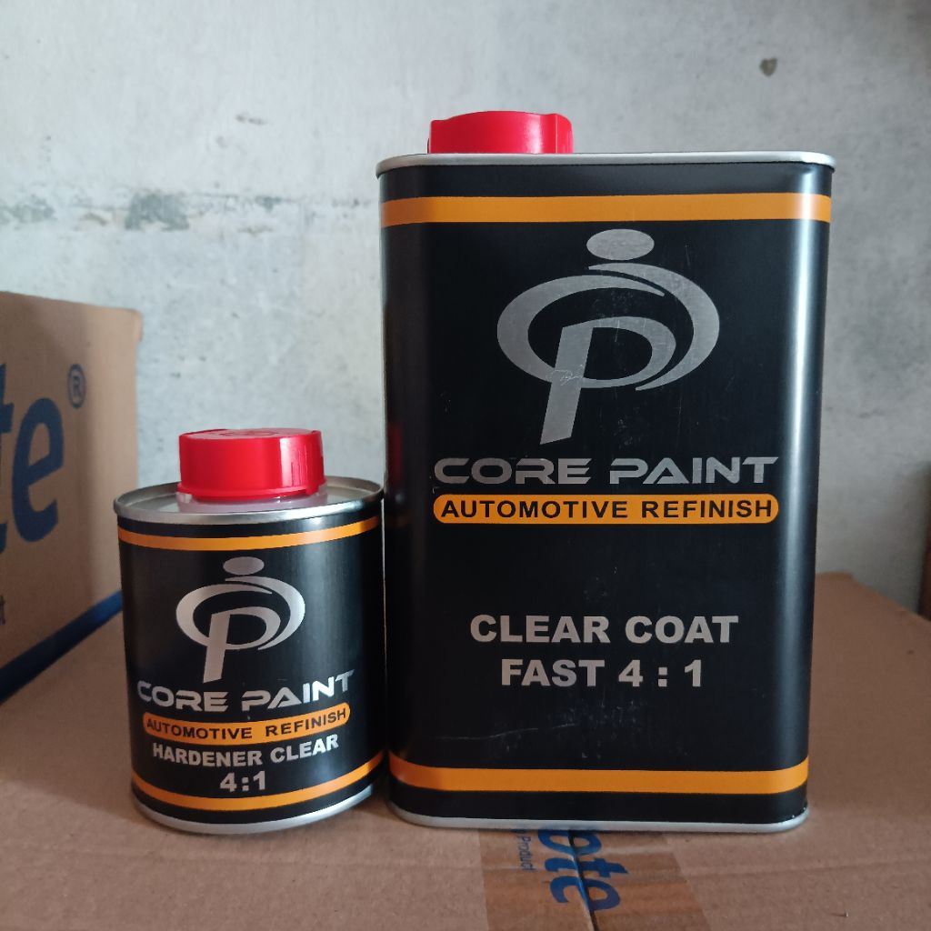 Jual Clear coat core paint 4:1 - Fast clear core paint 1kg | Shopee ...