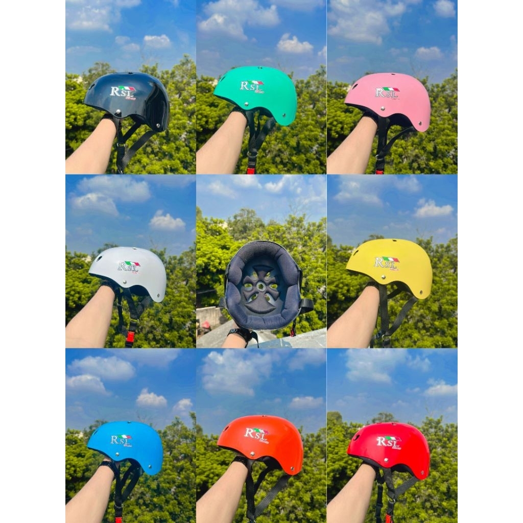 Jual Helm Dewasa Sepeda - Rsl Helmet 99 - Polos - (Helm Skateboard ...