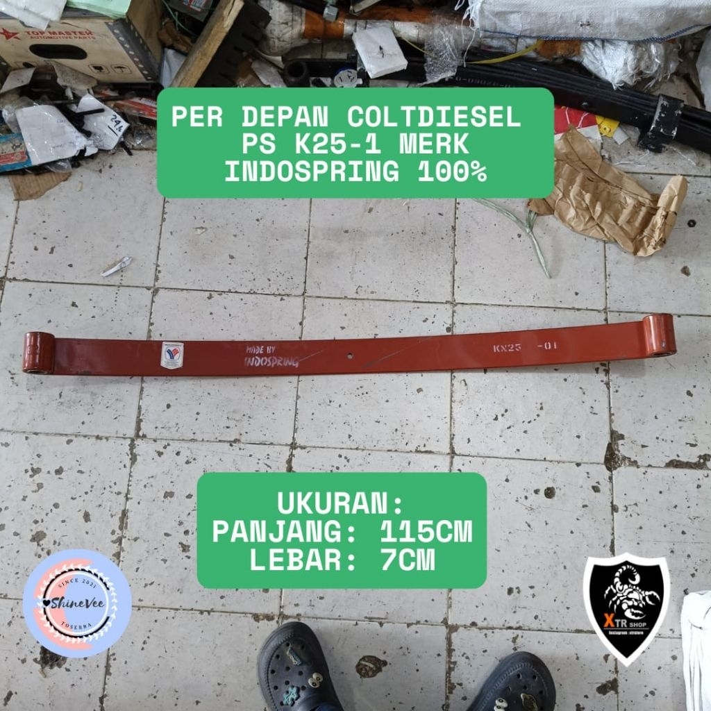 Jual Per Depan Coltdiesel PS No 1 / Per Coltdiesel / Per Depan PS100 ...