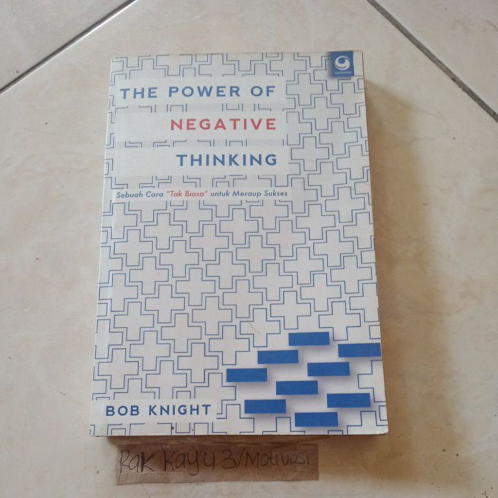 Jual buku the power of negative thinking -bob knight | Shopee Indonesia