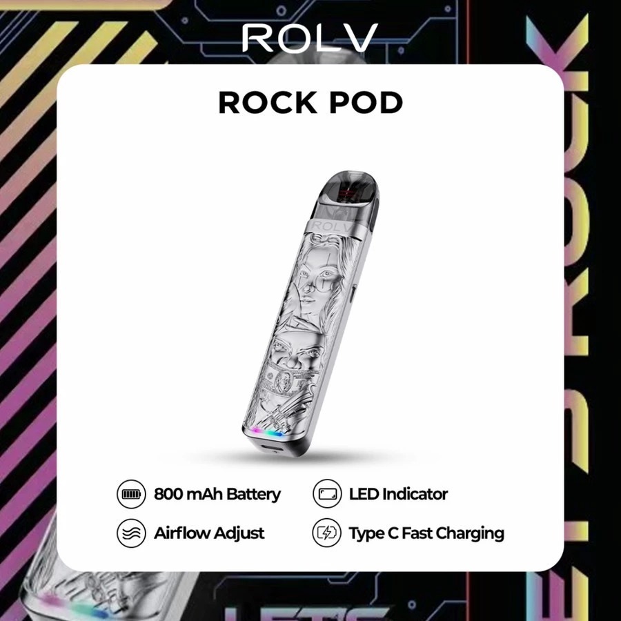 Jual Sweet & Smooth / Sweet and Smooth Rocket ROLV ROCK V2 POD KIT 30W ...