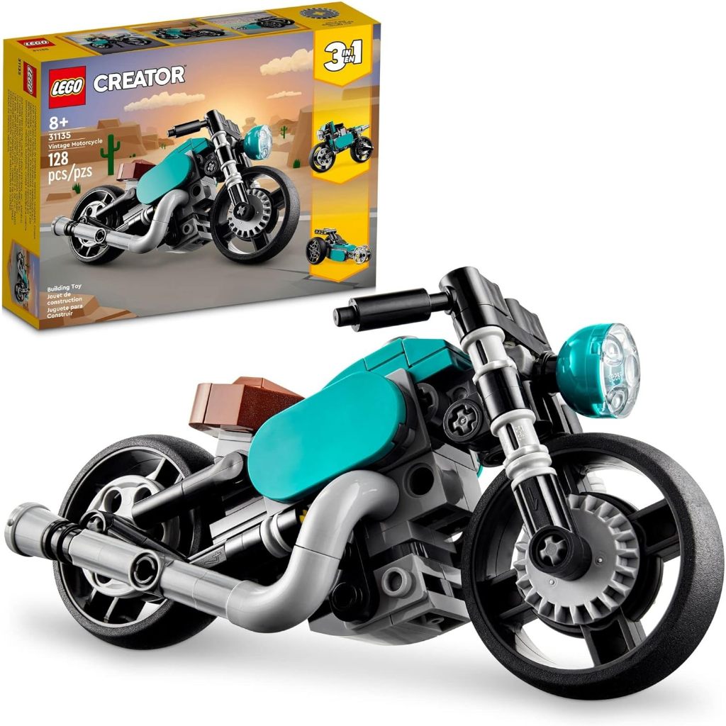 Jual Lego Creator 31135 Vintage Motorcycle 3 in 1 Bricks Balok Mainan ...