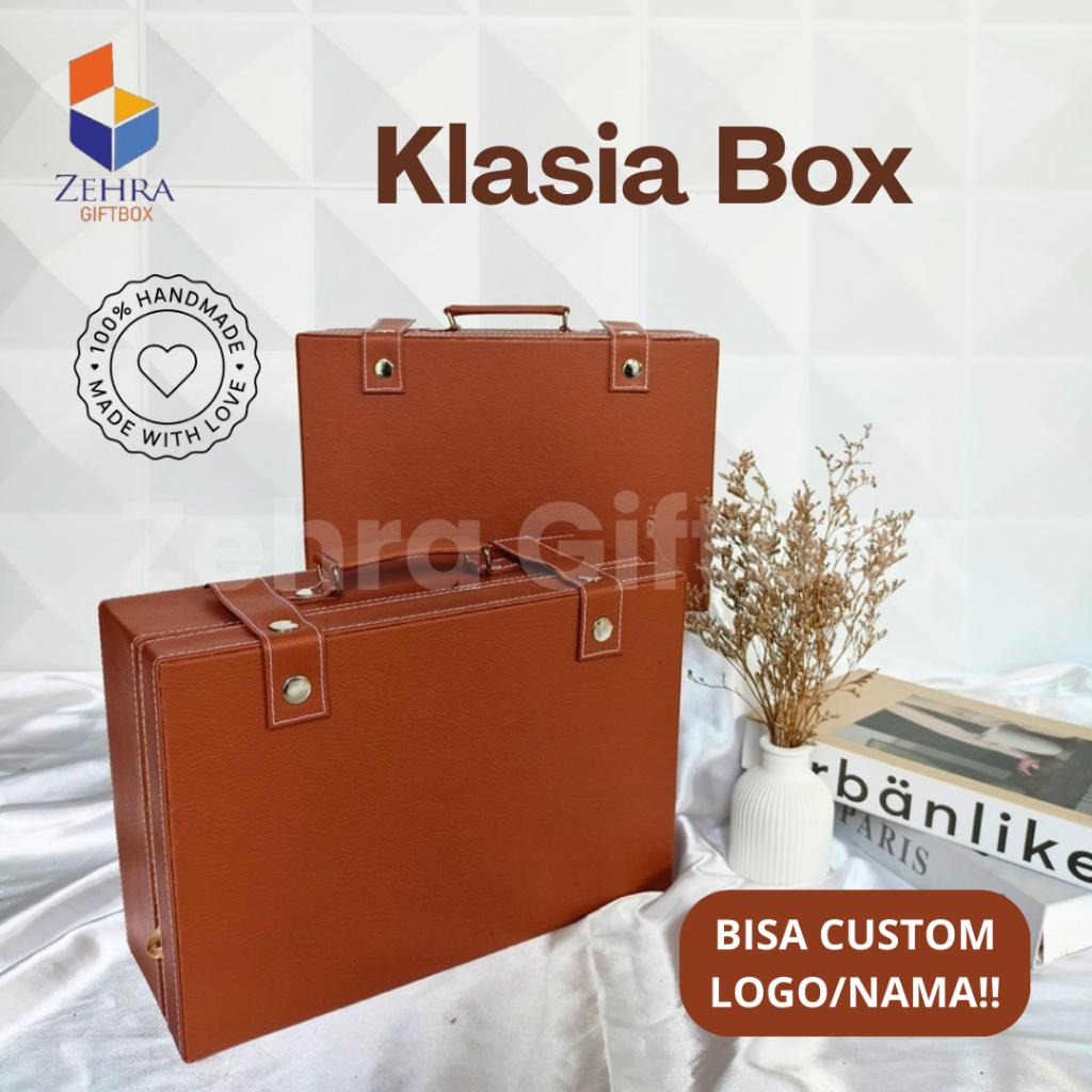 Jual GiftBox Model Koper Marbel Klasik | Hardbox Hampers/Hadiah Kulit ...