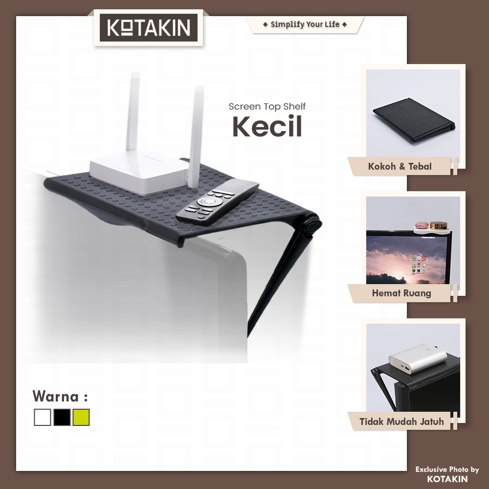 Jual KOTAKIN Rak Wifi Kotak Router Set Top Box STB Penyimpanan Modem ...