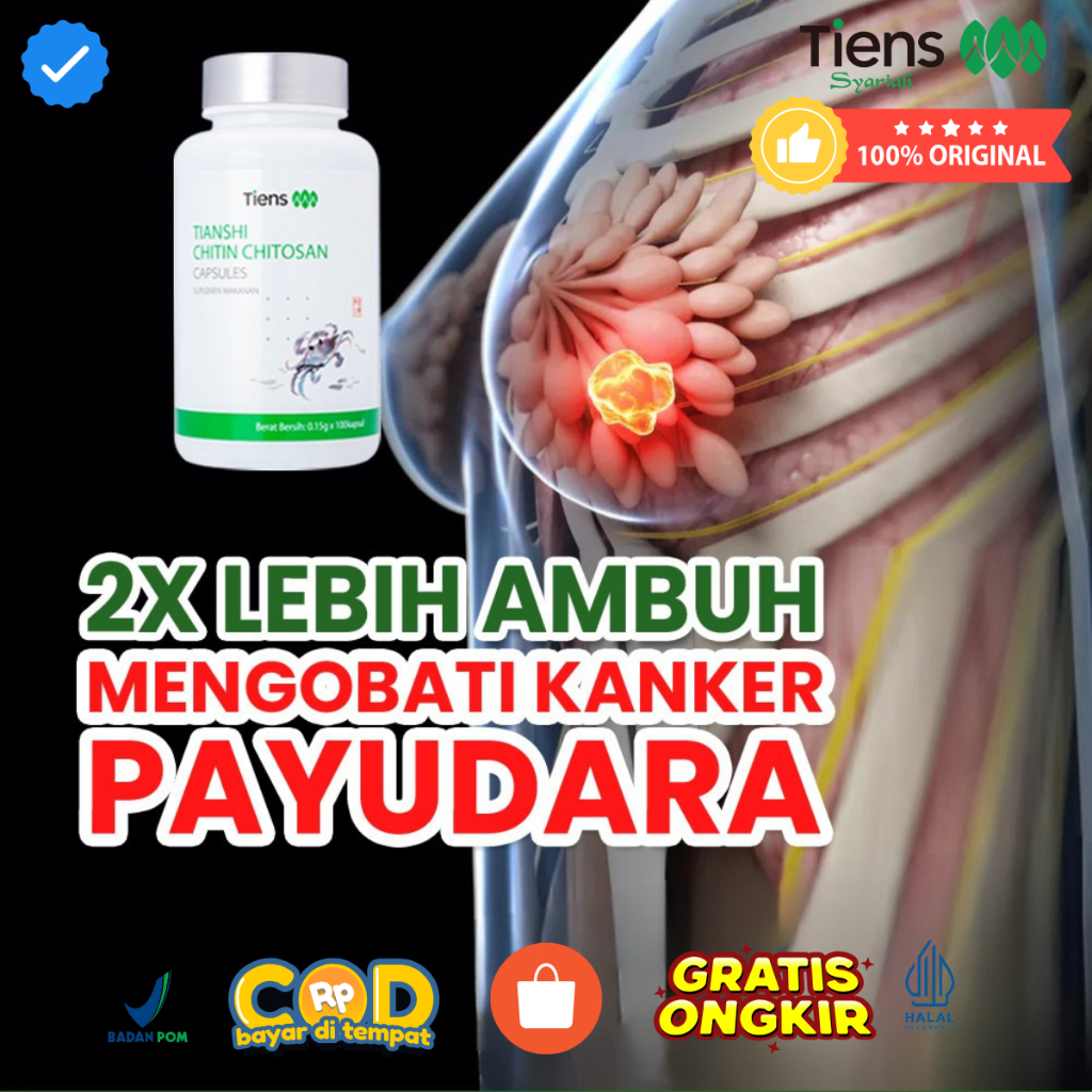 Tiens Tcm Herbal China Benjolan Payudara Tumor Kanker Ampuh Fitofarmaka Original Bpom Halal