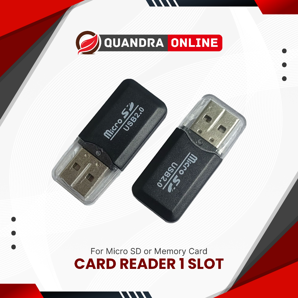 Jual CARD READER 1 SLOT / CARD READER MICRO SD | Shopee Indonesia