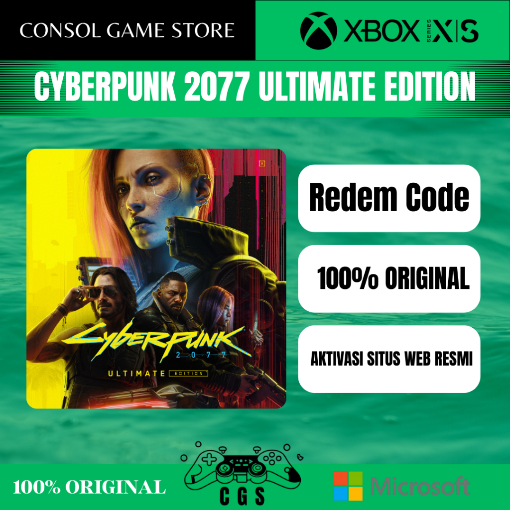 Jual Cyberpunk 2077 Ultimate Edition ORIGINAL REDEM CODE Xbox one Xbox ...