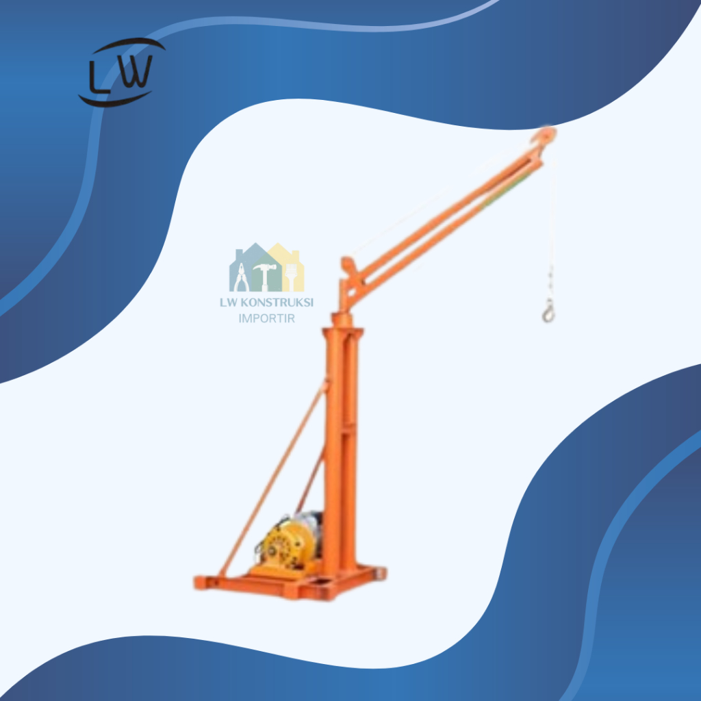 Jual MINI CRANE / KATROL DEREK LISTRIK LIFTIN HOIST CRANE MINI PROYEK ...