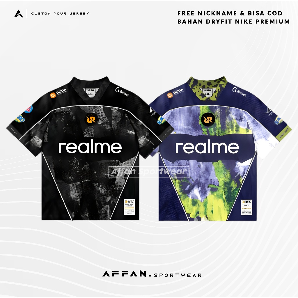 Jual Baju Jersey RRQ Frieren Season 17 Terbaru 2026 Home Away Free ...