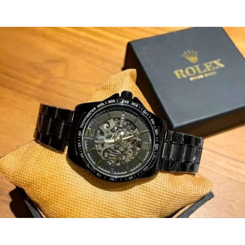 Jual contoh jam rolex black edition | Shopee Indonesia