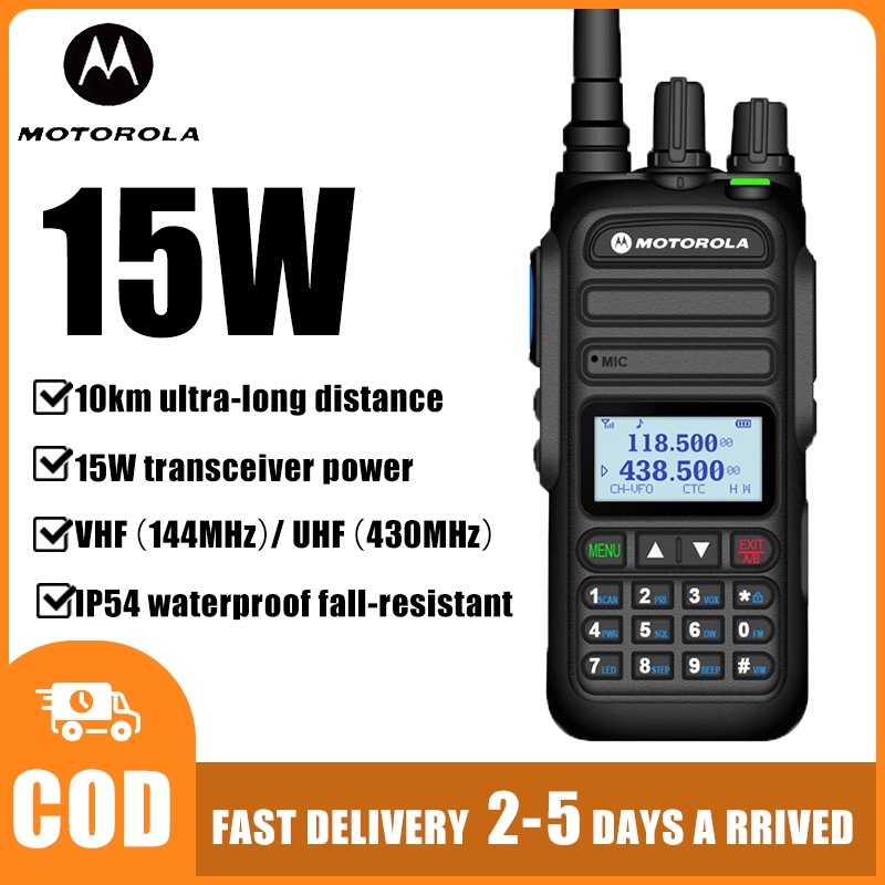 Jual K Headset HT MOTOROLA 370S WALKIE TALKlE type-c charging port IP54 ...