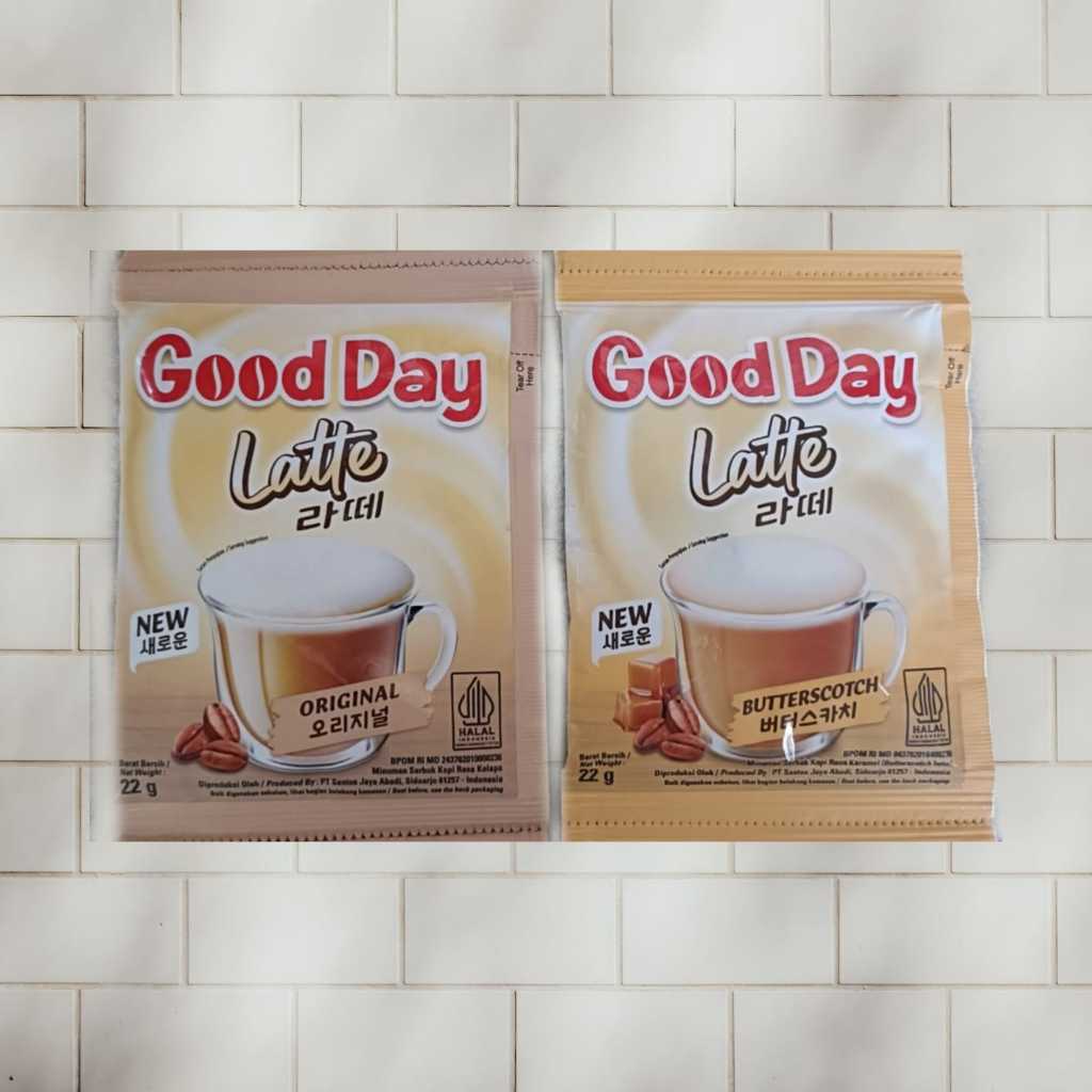 Jual BARU KOPI RENTENGAN GOODDAY KOREAN LATTE ORIGINAL KOREAN LATTE ...
