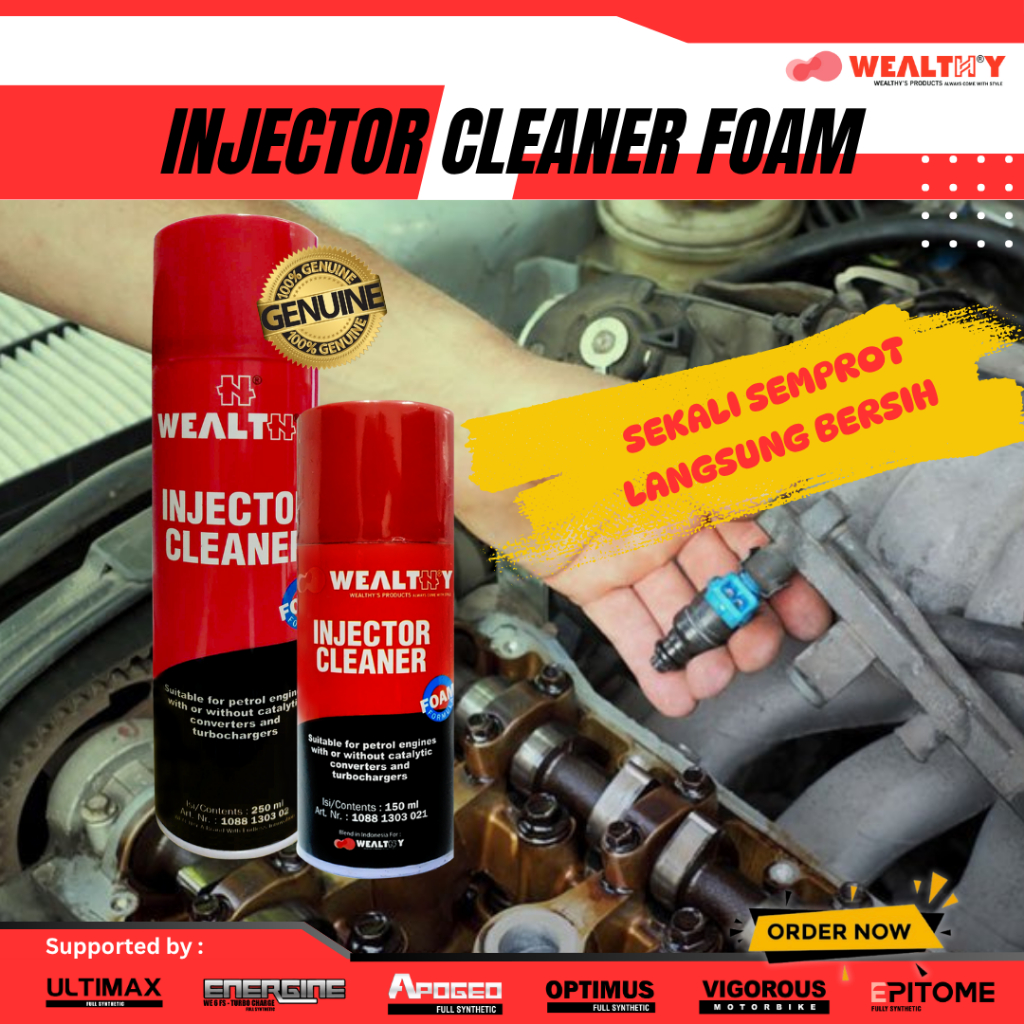 Jual Wealthy Injector Cleaner FOAM (ICF) | Pembersih Intake | Shopee ...
