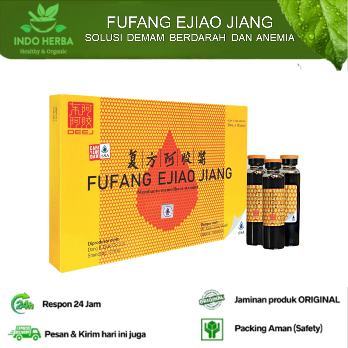 Jual Fufang Ejiao Jiang Original (PAK) Obat Demam Berdarah Dan Anemia ...